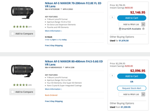 Nikon Lens Rebates