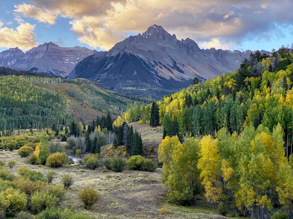 Mt Sneffels in Fall