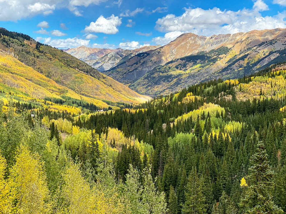 Million Dollar Highway View