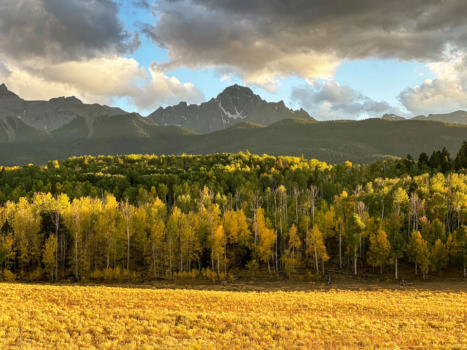 Mt Sneffels in Fall