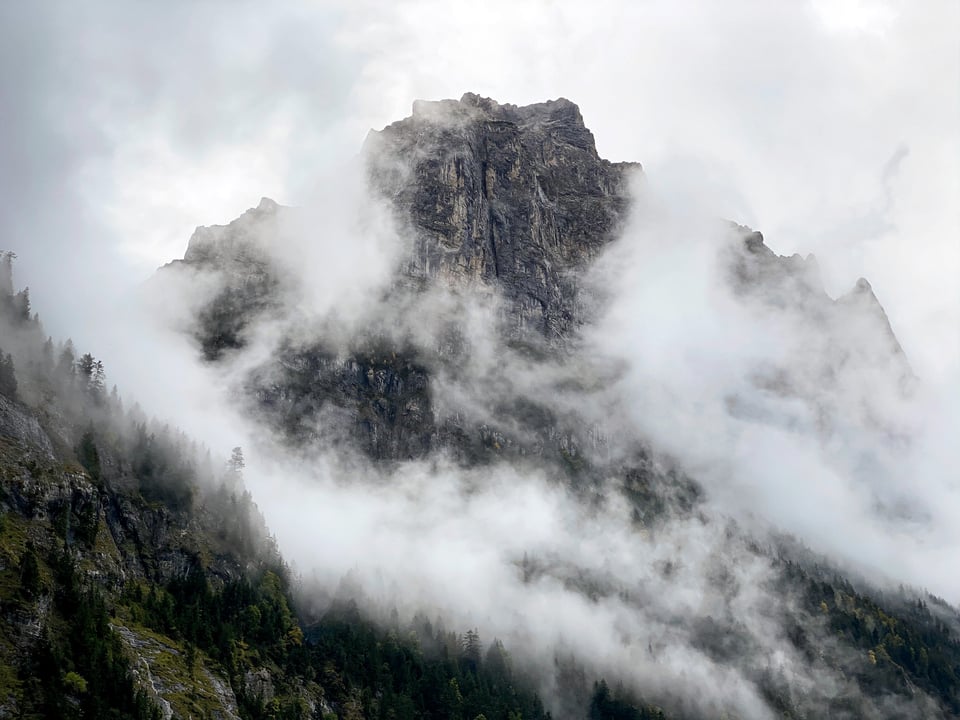 Lauterbrunnen Fog, Switzerland