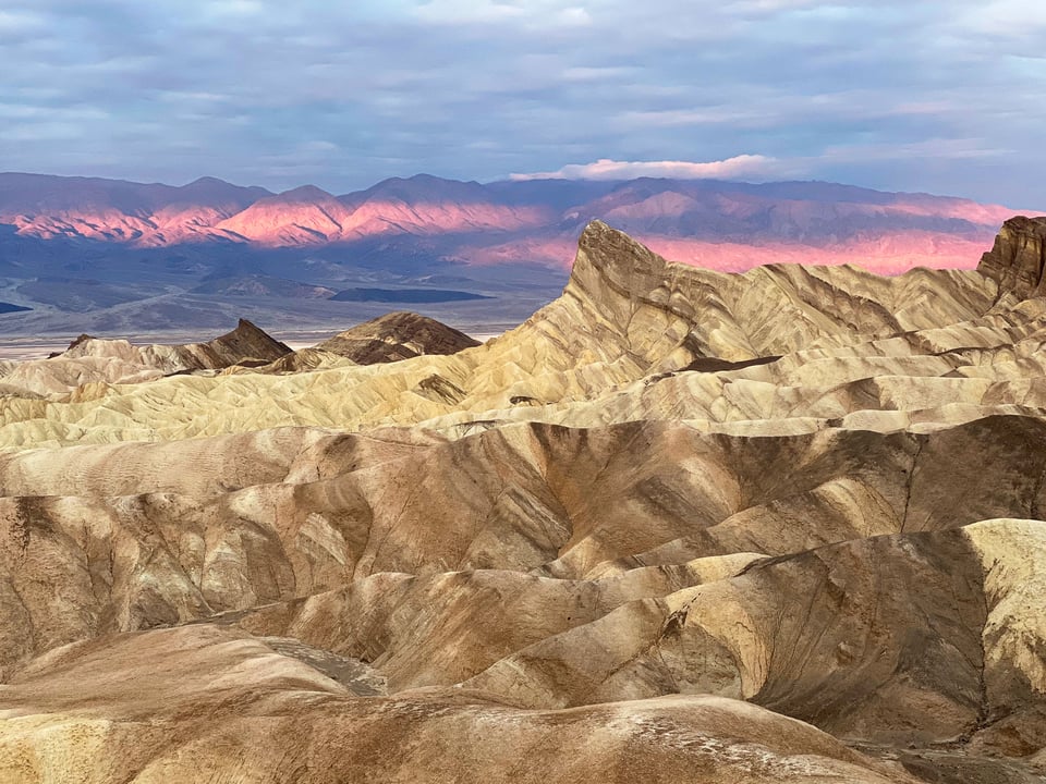 Zabriskie Point at Sunrise