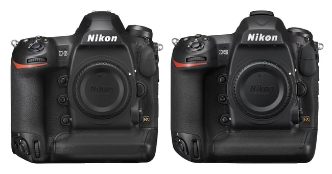 Nikon D6 vs Nikon D5