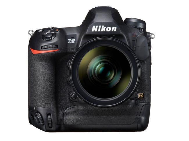 The Nikon D6 is one of Nikon's newest DSLRs. It's a high-end camera meant for sports photography and wildlife photography. 