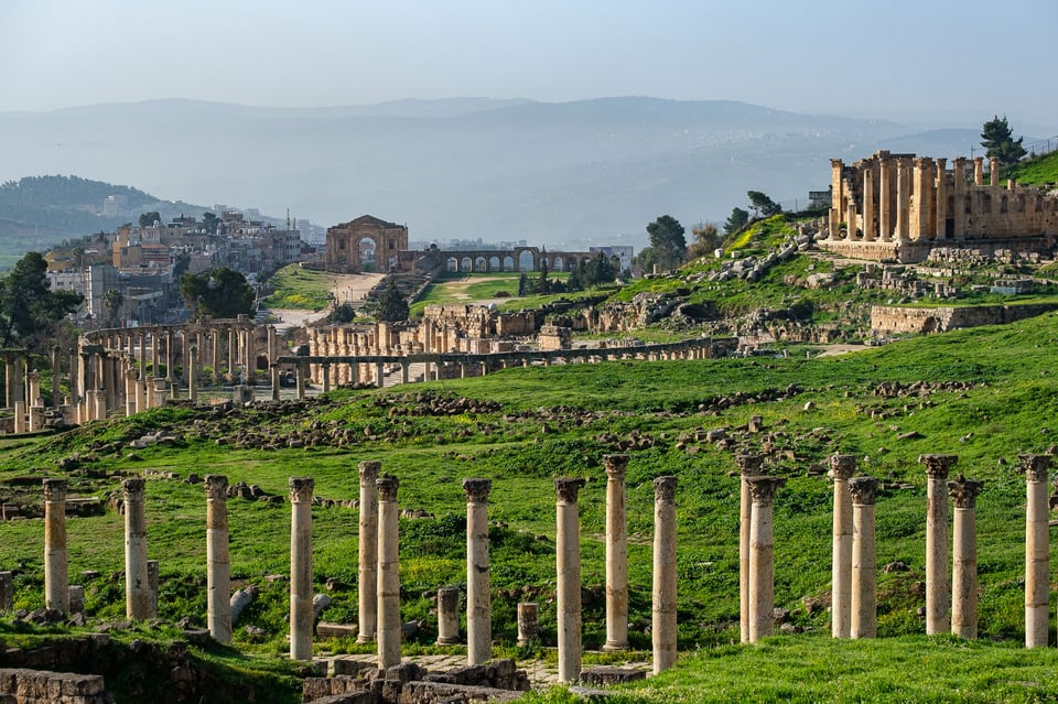 Jerash, Jordan, captured with XF 55-200mm f/3.5-4.8 R LM OIS