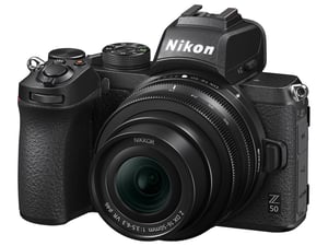 Nikon Z50 Front Side View
