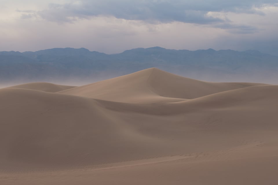 First Sighting of Pyramid dune