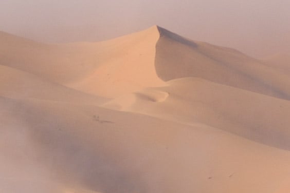 Sand Dunes 5 Image Stack to Reduce Noise