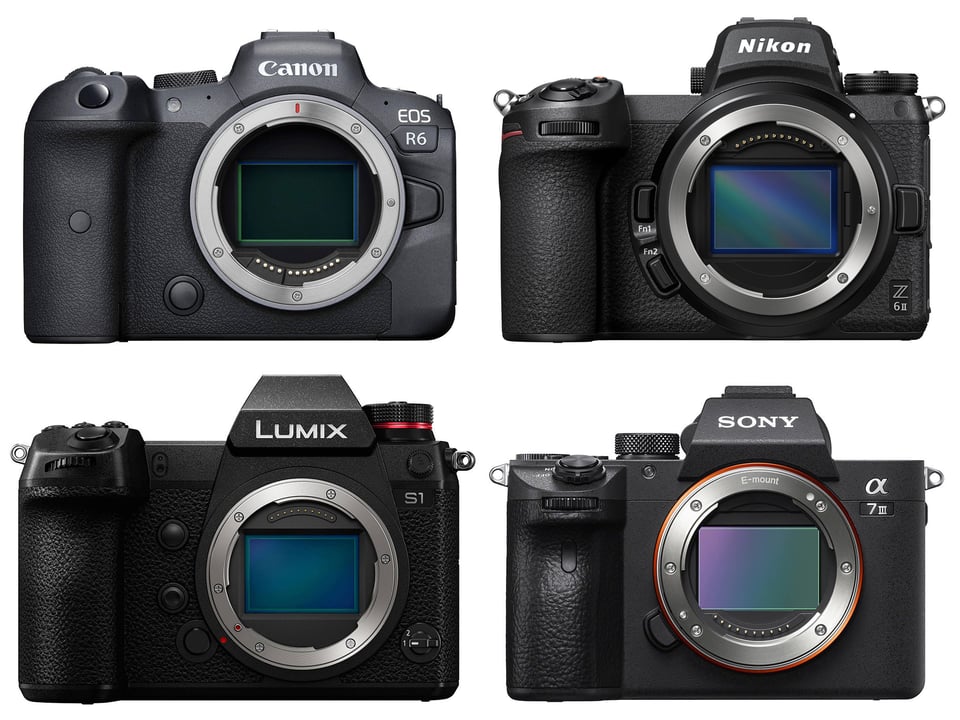 Canon EOS R6 vs Nikon Z6 II vs Panasonic S1 vs Sony A7 III