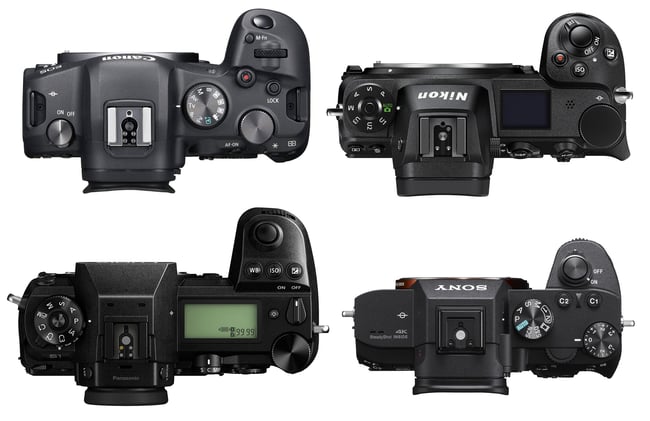 Canon EOS R6 vs Nikon Z6 II vs Panasonic S1 vs Sony A7 III Top