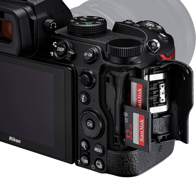 Nikon Z5 Dual SD Card Slots