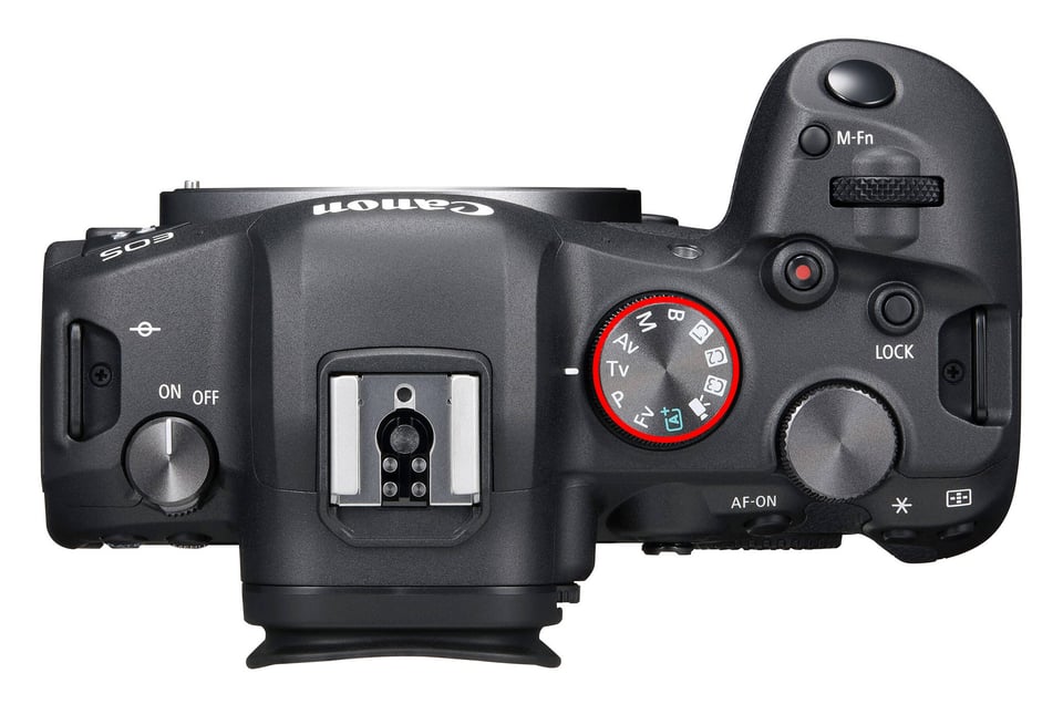Canon EOS R6 PASM Dial
