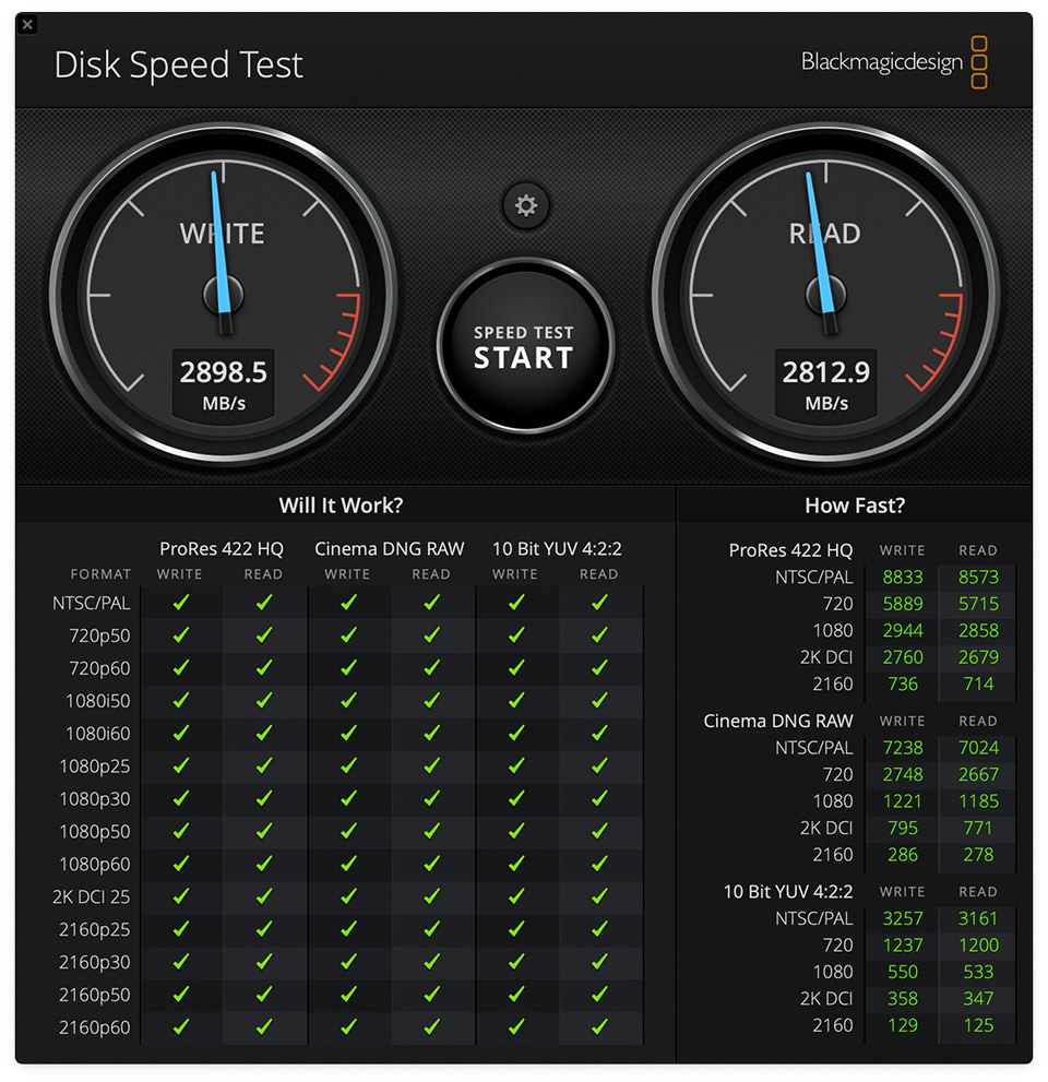 MacBook Air M1 Storage Performance