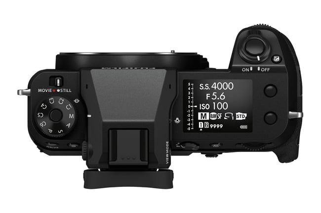 Fujifilm GFX 100S Top