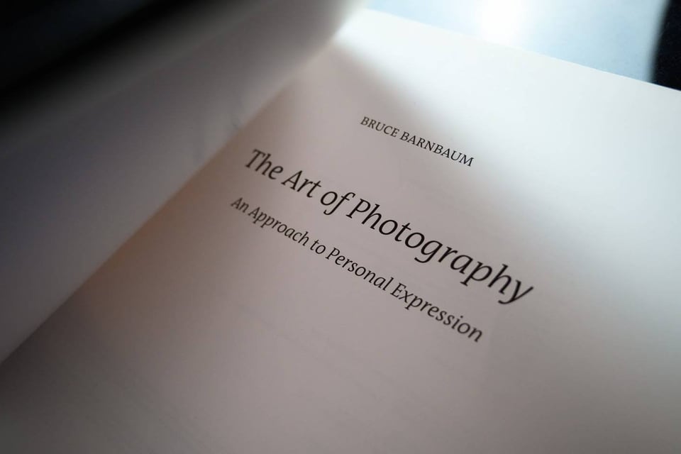 The Art of Photography Book Bruce Barnbaum