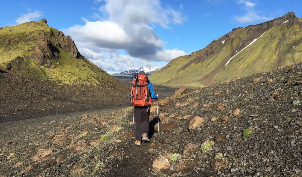 Backpacking the Laugavegur in Iceland with the Gregory Baltoro 65