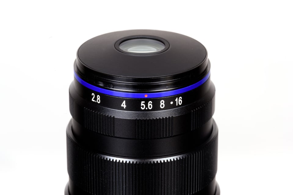 Laowa 25mm f2.8 Macro Aperture Ring