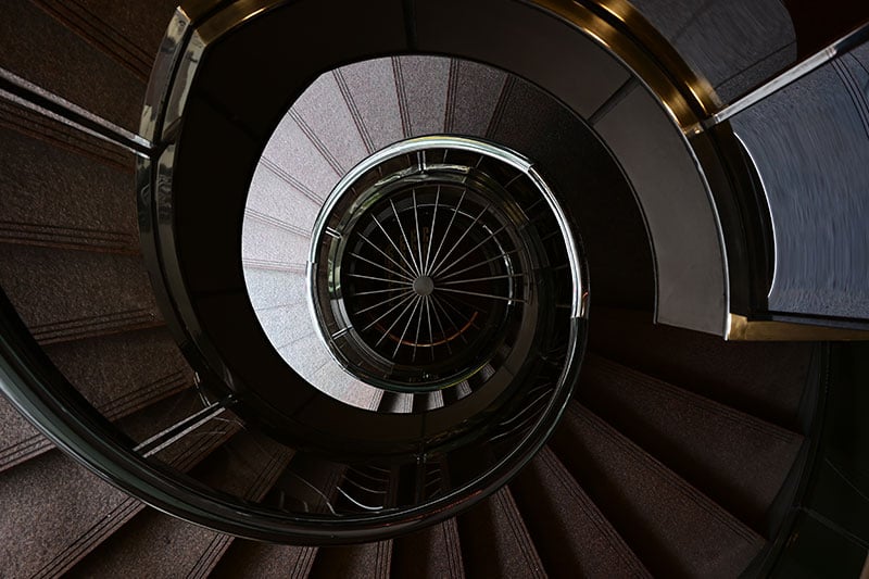 Nikon Z 28mm f2.8 Sample photo of staircase