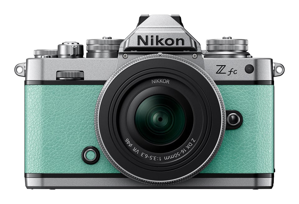 Nikon Zfc in Mint Green color