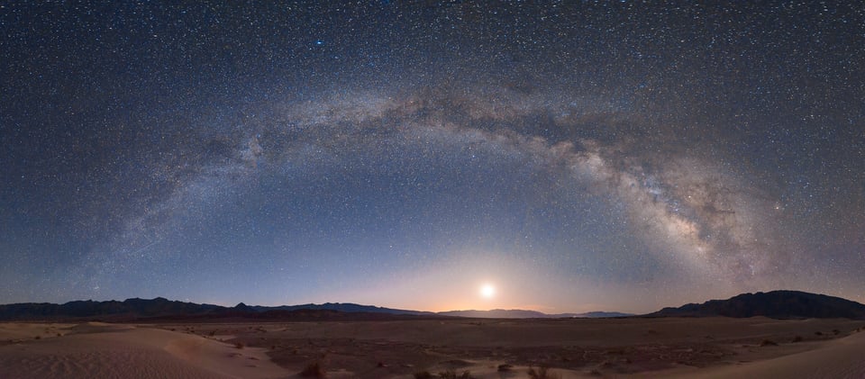 Milky Way Panorama Arc