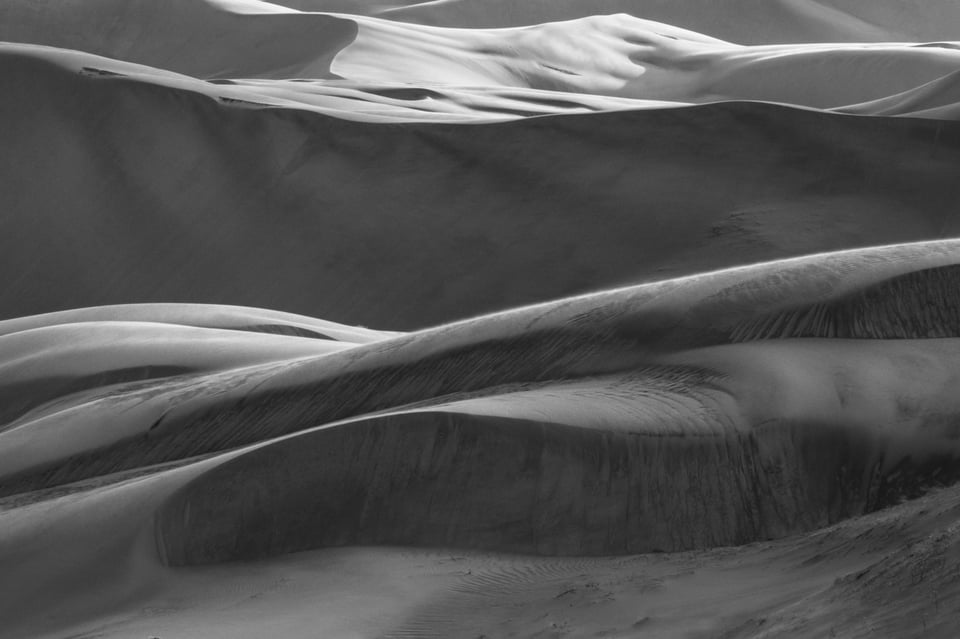 2018 Great Sand Dunes Black and White