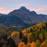 2018 Mt Sneffels Overlook Fall Colors