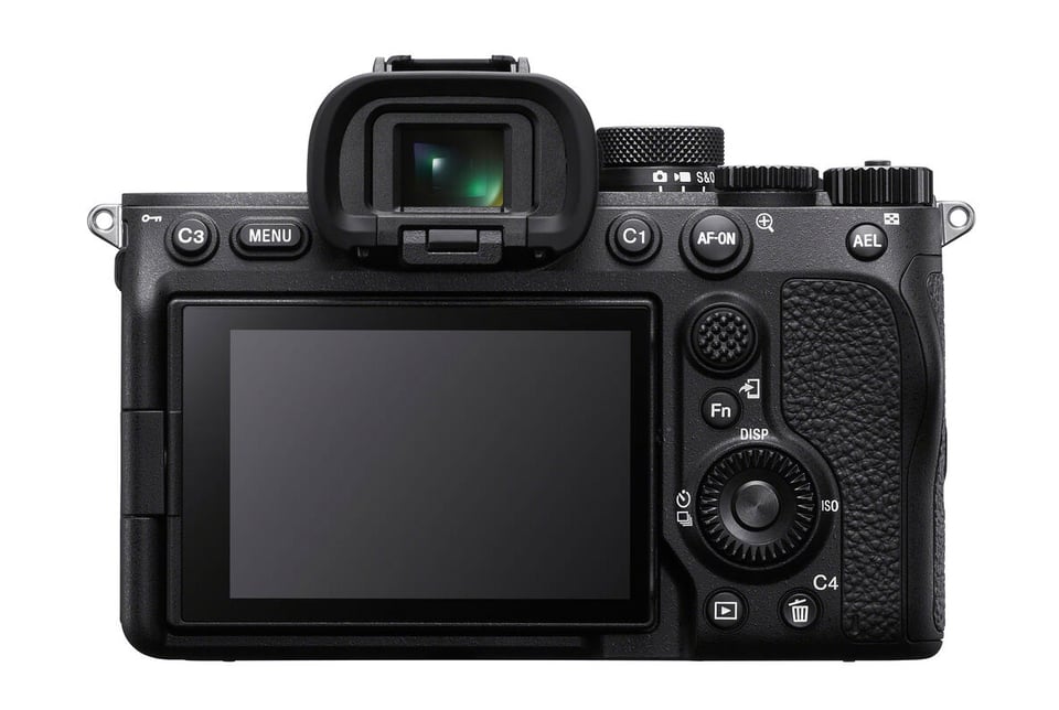 Sony A7 IV Back View