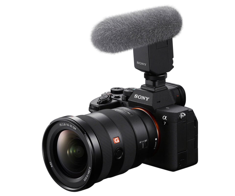 Sony A7 IV with Microphone for Video
