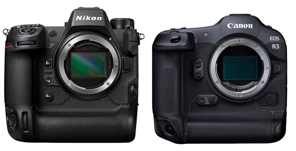 Nikon Z9 vs Canon EOS R3