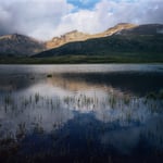 Mount Bierdstadt Afternoon 4x5 Portra 160