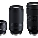 Three Tamron Mirrorless Lenses