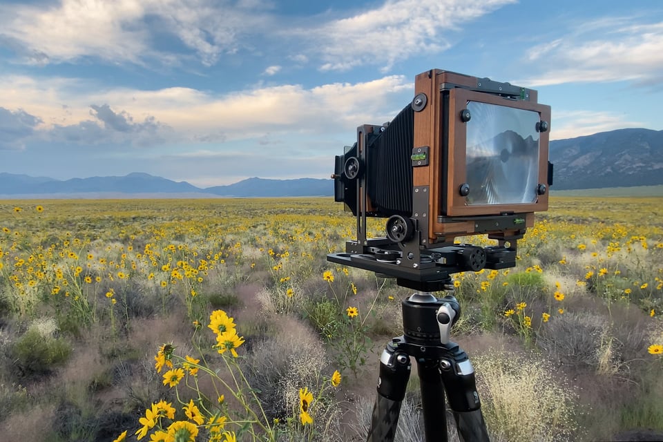Chamonix 4x5 Camera in the Field