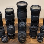 too many lenses