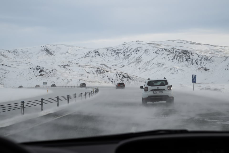 Road Conditions Iceland February