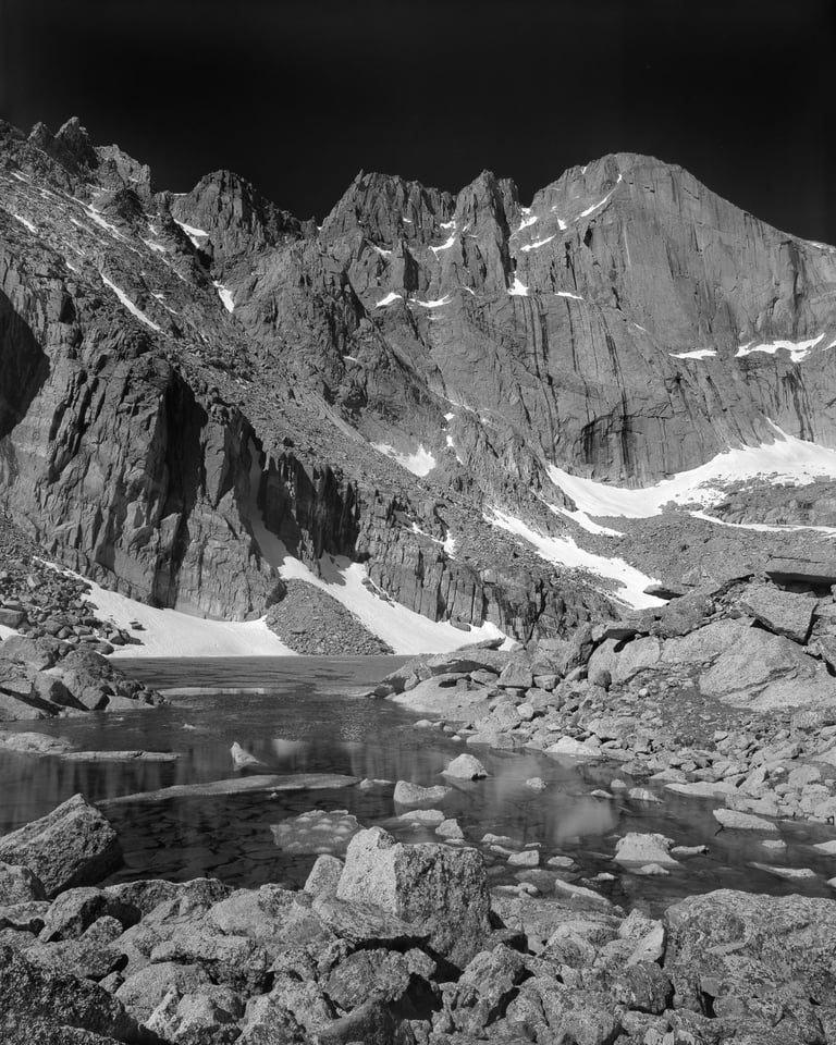 Computar 165mm on 8x10 Sample Photo Mountain Landscape