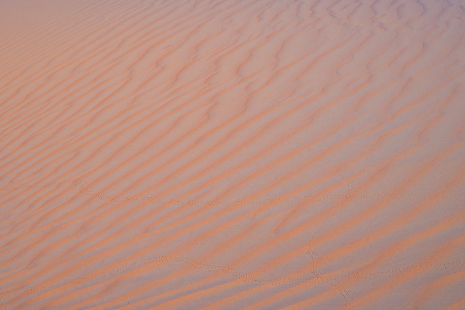 Color version of sand dune abstract