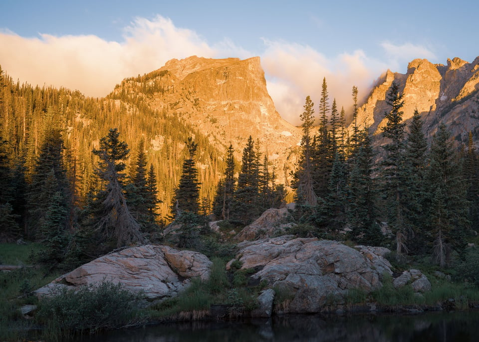 Nikon Z9 Landscape Photo of Hallet Peak Dream Lake RMNP