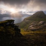 Faroe Islands Landscape Photo Chiaroscuro