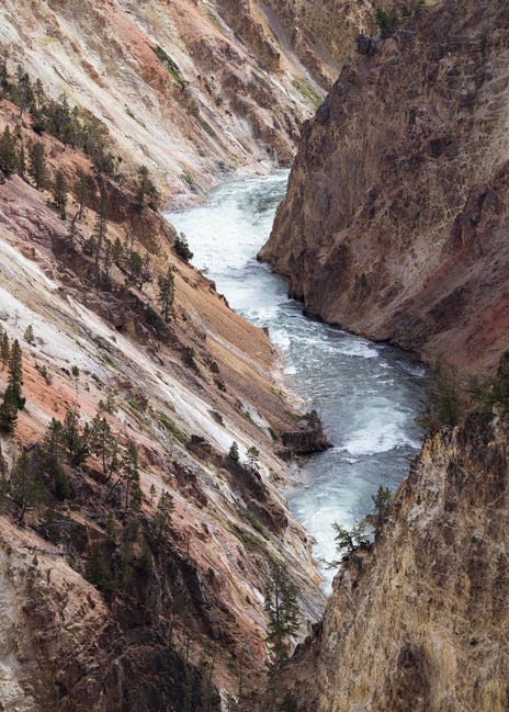 Grand Canyon of the Yellowstone River Nikon Z9 Sample Photo