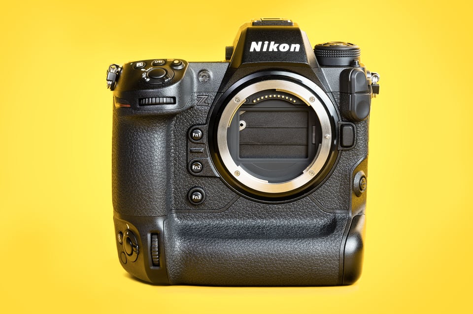 Nikon Z9 Front View of Sensor Dust Curtain
