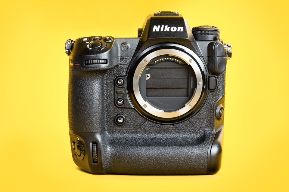 Nikon Z9 Front View of Sensor Dust Curtain