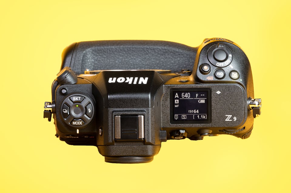 Nikon Z9 Top Controls