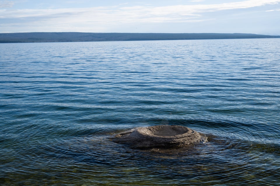 Yellowstone Lake and Fishing Cone Nikon Z9