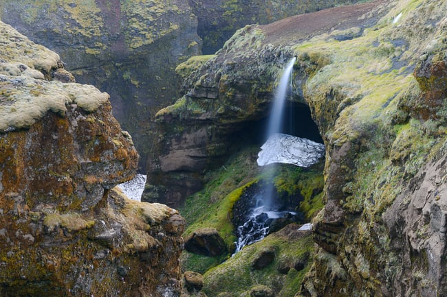 Underground Waterfall