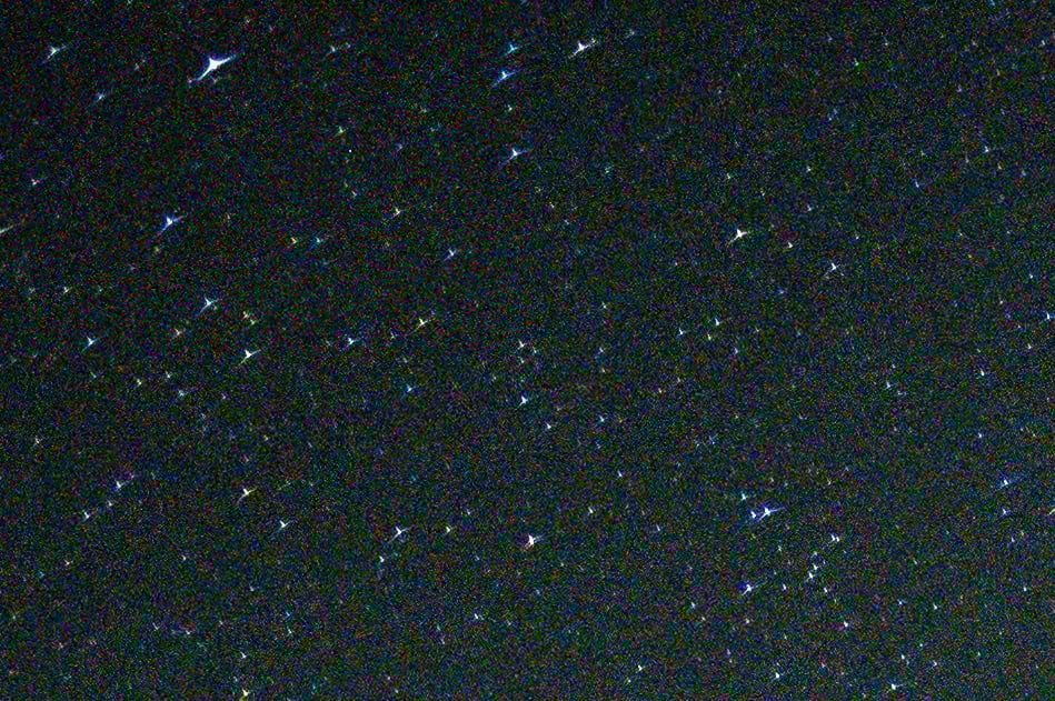 Coma Stars at Night Nikon Z 40mm f2