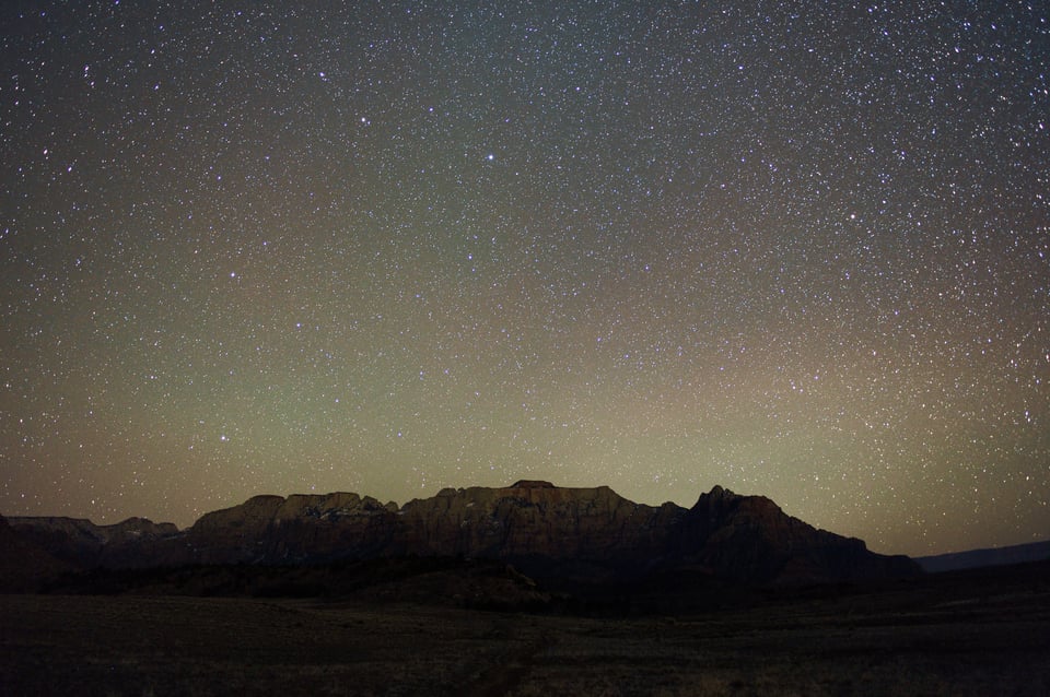 Star Milky Way Astrohotography Photography Life Nikon Z 28mm f2.8 Review Sample Photo Zion National Park