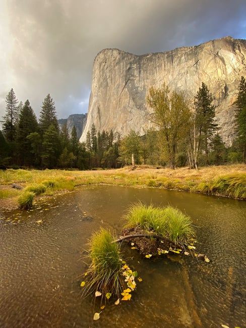 Yosemite El Capitan Sunset Phone Photo