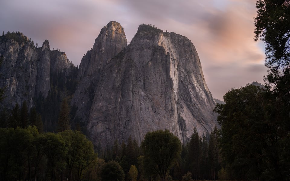 Yosemite Valley After Sunset