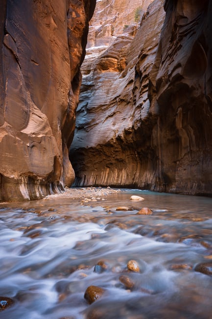 Zion Narrows Hike Nikon Z 28mm f2.8 Sample Photo