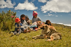 Kids in Ecuador_Luminar Neo